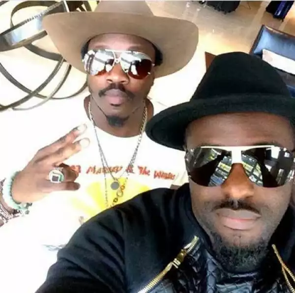 Actor Jim Iyke Hangs Out With R&B Star, Anthony Hamilton In Atlanta [See Photo]